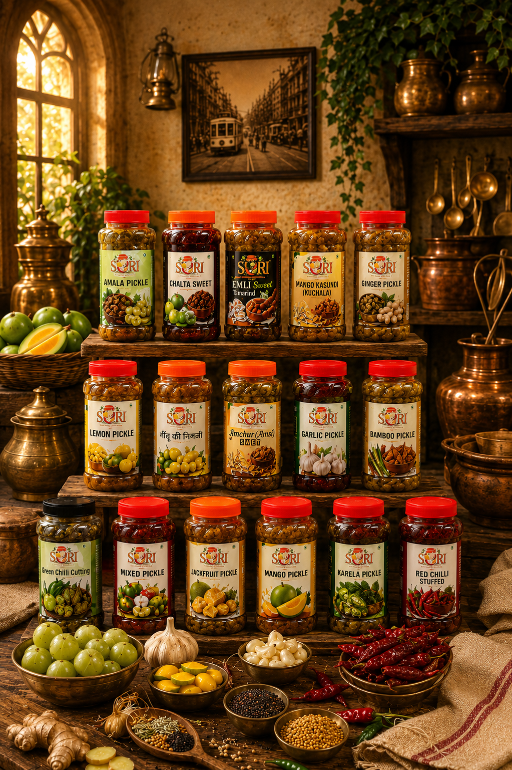 Traditional Bengali Pickles Preparation